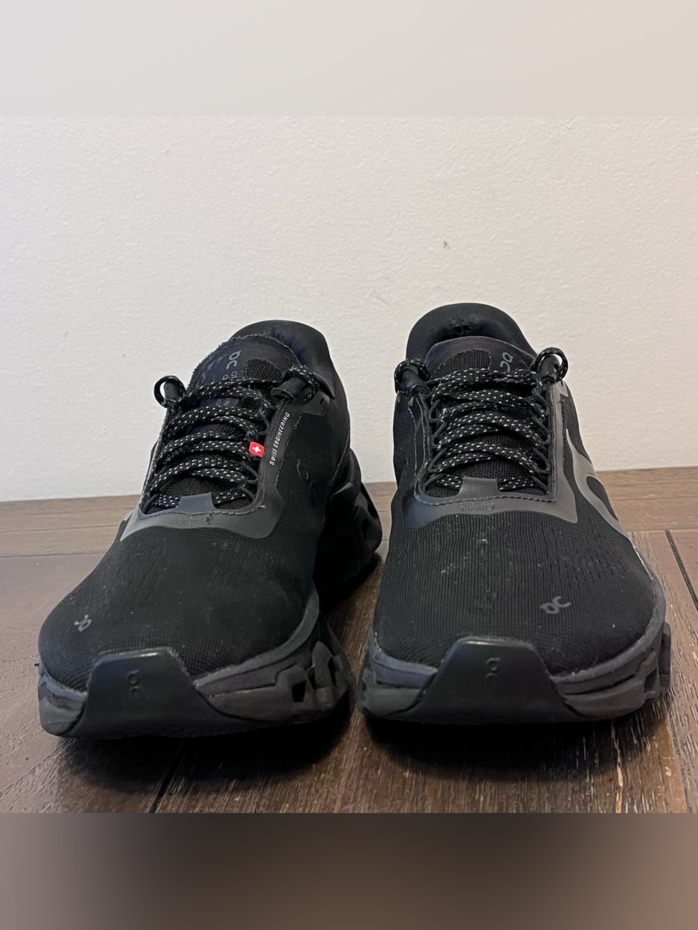 On Cloudmonster Black Sneakers Womens 9.5 - Picture 2 of 13